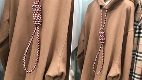 burberry sweatshirt noose|gucci noose.